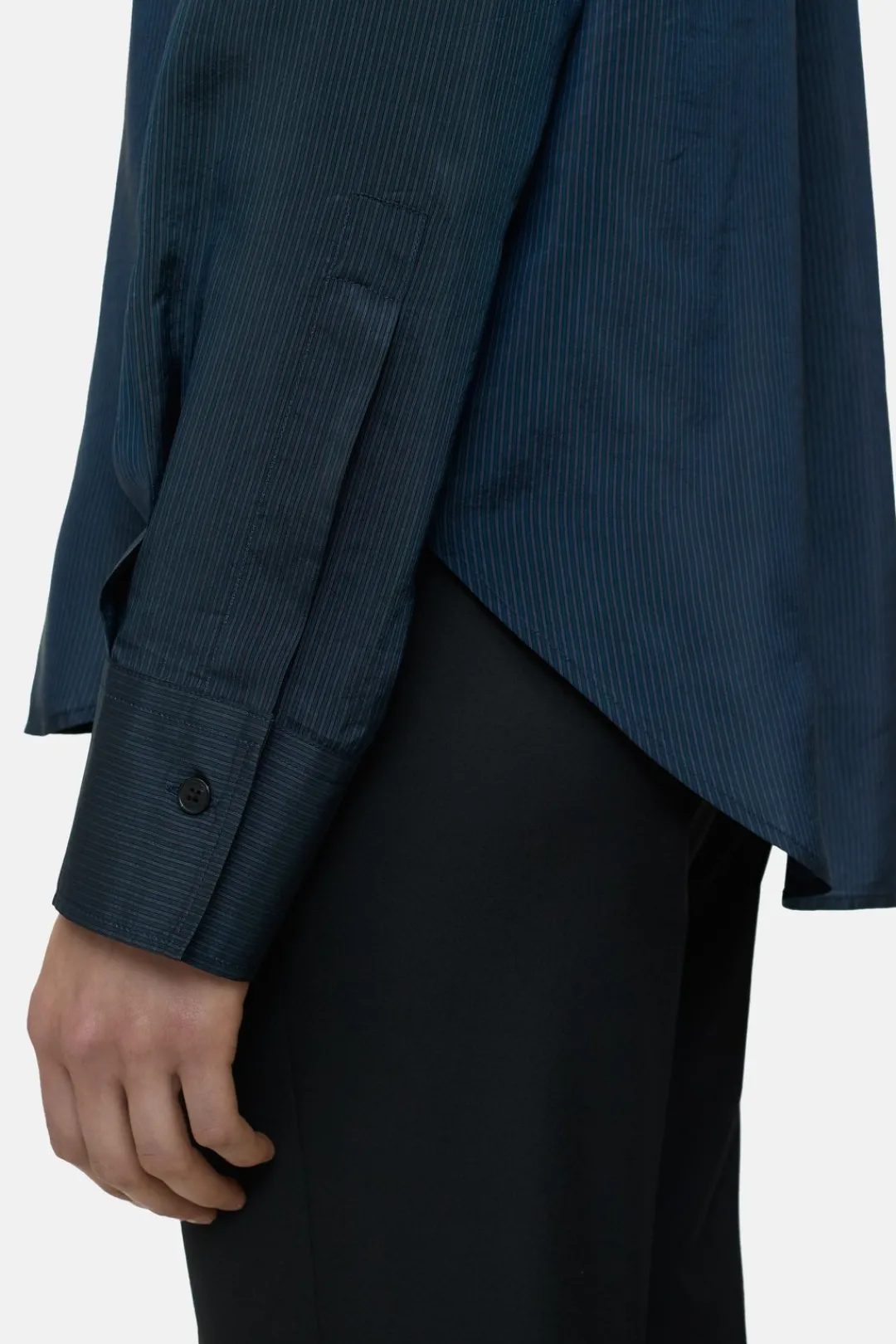 Closed Cupro blouse Space blue Online
