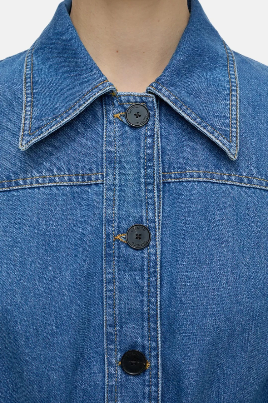 Closed Denim dress Mid blue Outlet