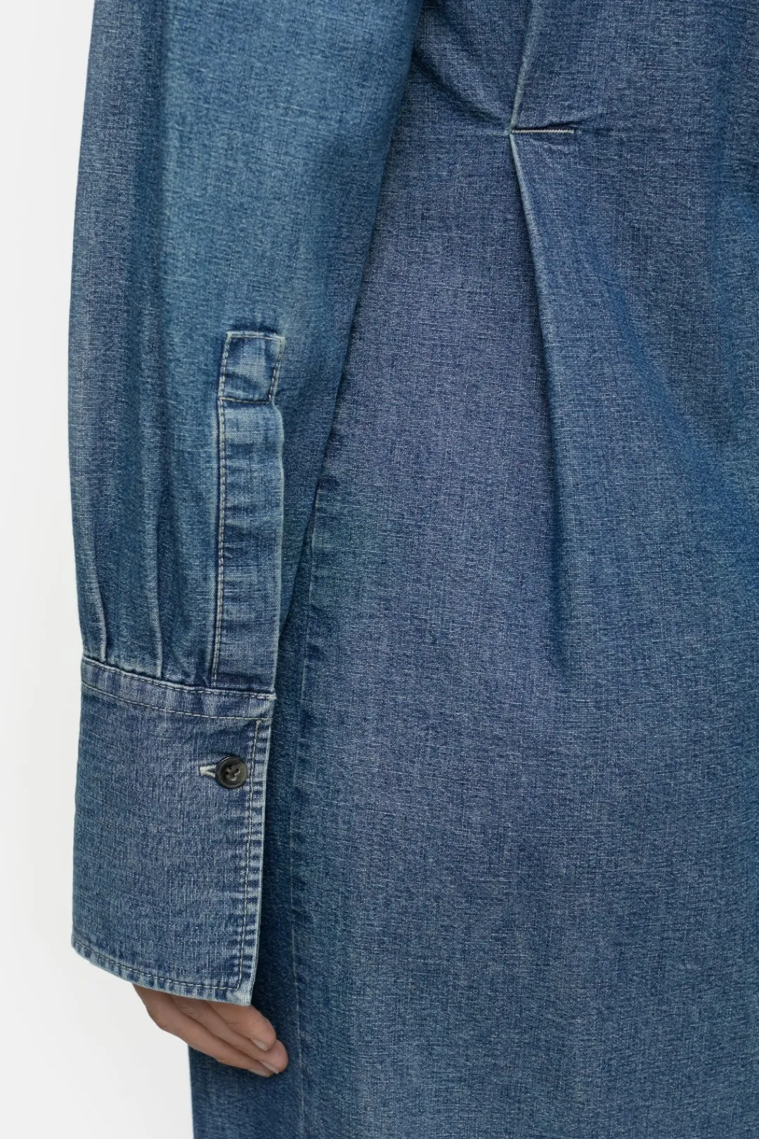 Closed Denim Long Dress Mid blue Hot