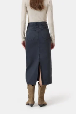 Closed Denim pencil skirt Dark grey Hot