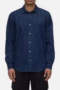 Closed Denim shirt Dark blue Clearance