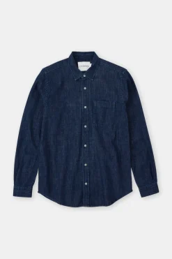 Closed Denim shirt Dark blue Clearance