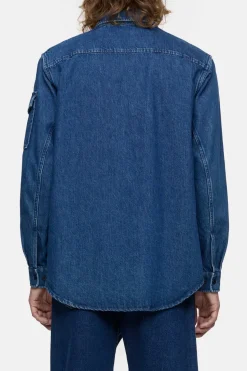 Closed Denim shirt Dark blue Sale