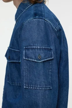Closed Denim shirt Dark blue Sale