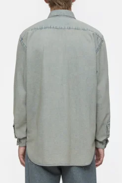 Closed Denim shirt Light blue Online