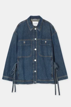 Closed Denim Shirt Dark blue Clearance