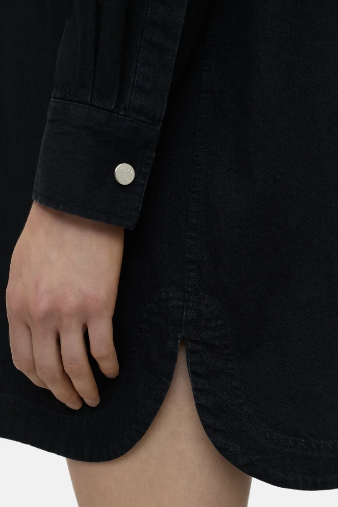 Closed Denim shirt dress Black Sale