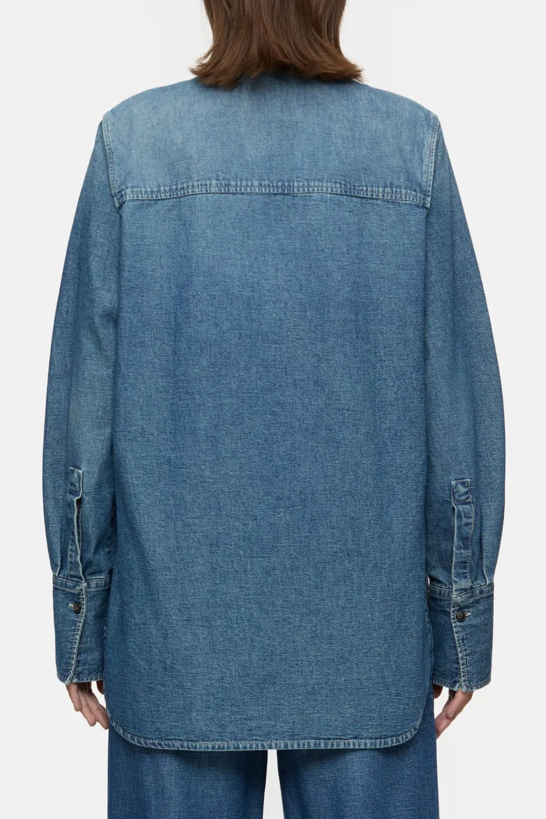 Closed Denim shirt with pockets Mid blue Online