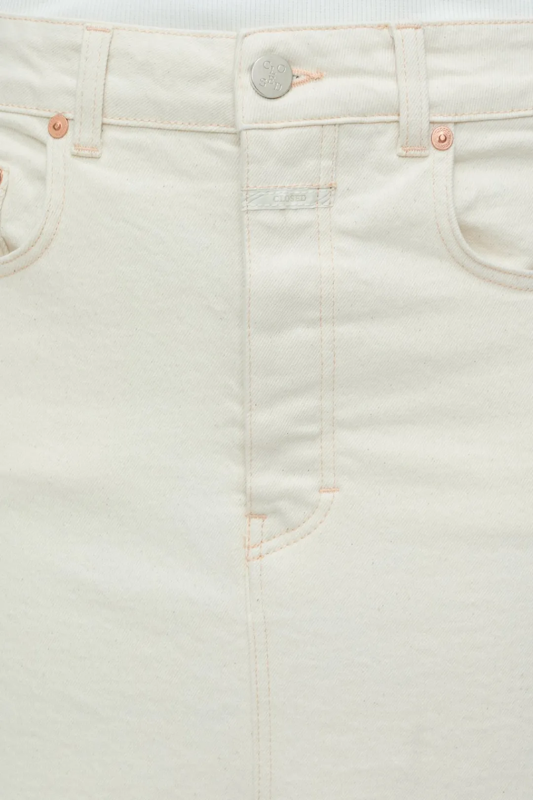 Closed Denim skirt Ivory Hot