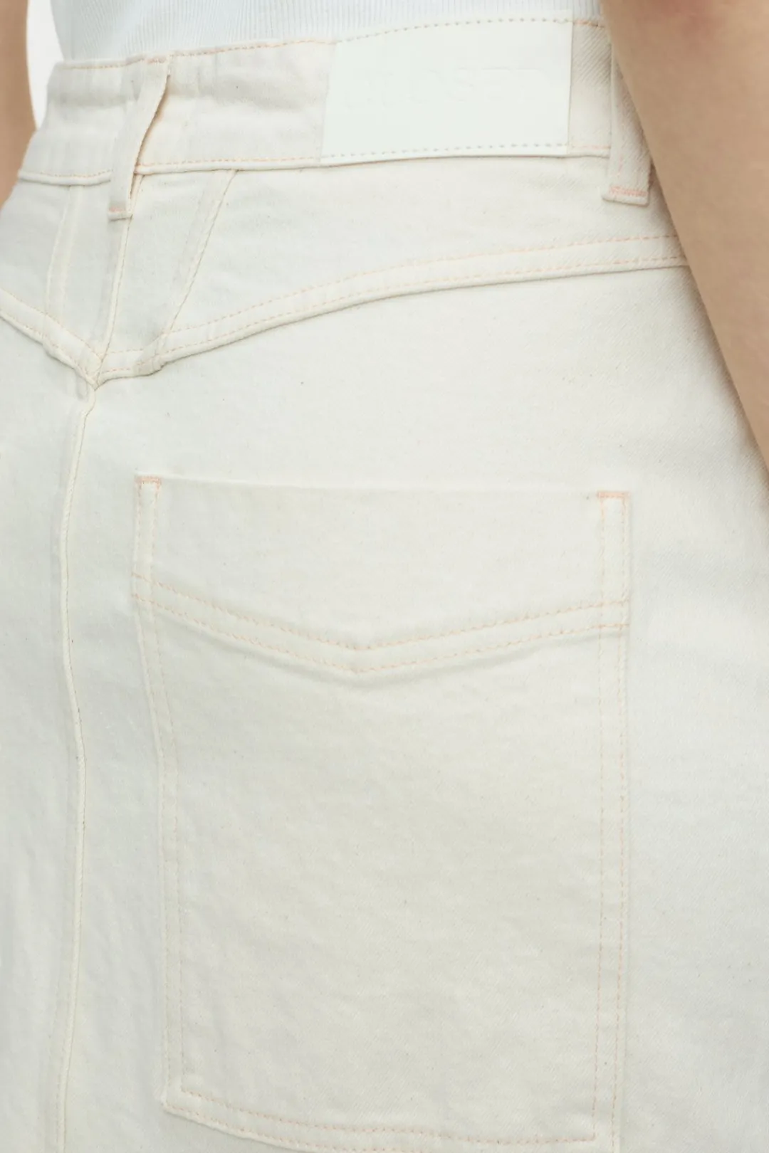 Closed Denim skirt Ivory Hot