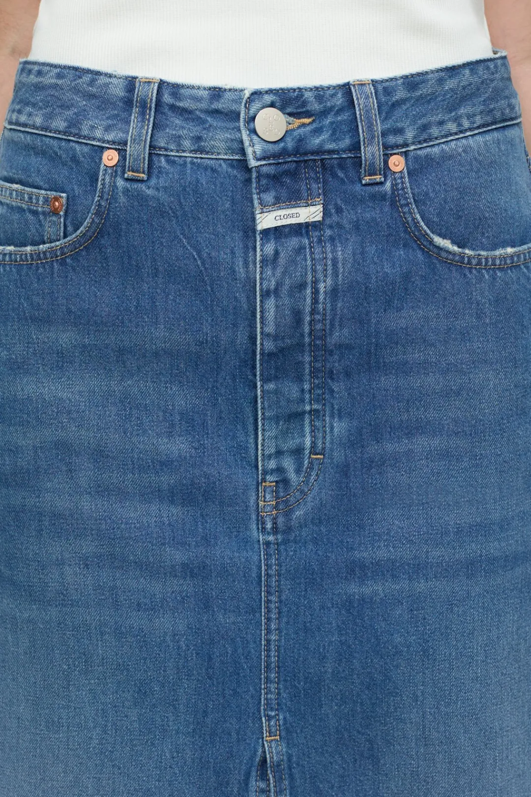 Closed Denim skirt Mid blue