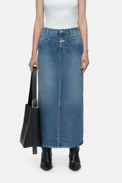 Closed Denim skirt Dark blue Sale