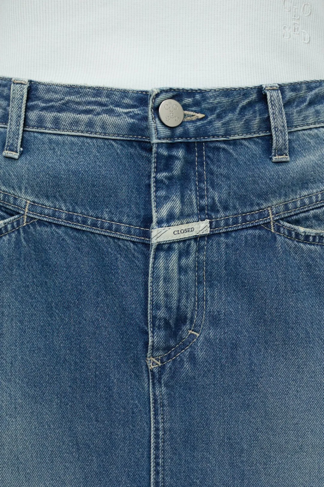 Closed Denim skirt Dark blue Sale