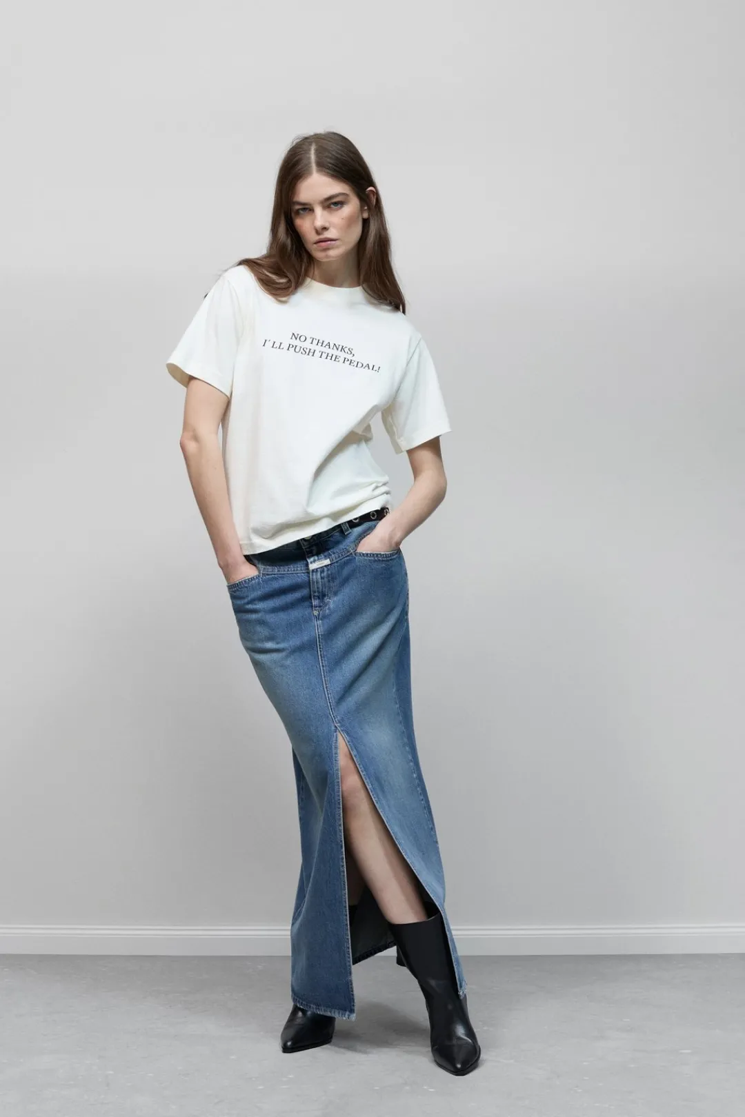 Closed Denim skirt Dark blue Sale
