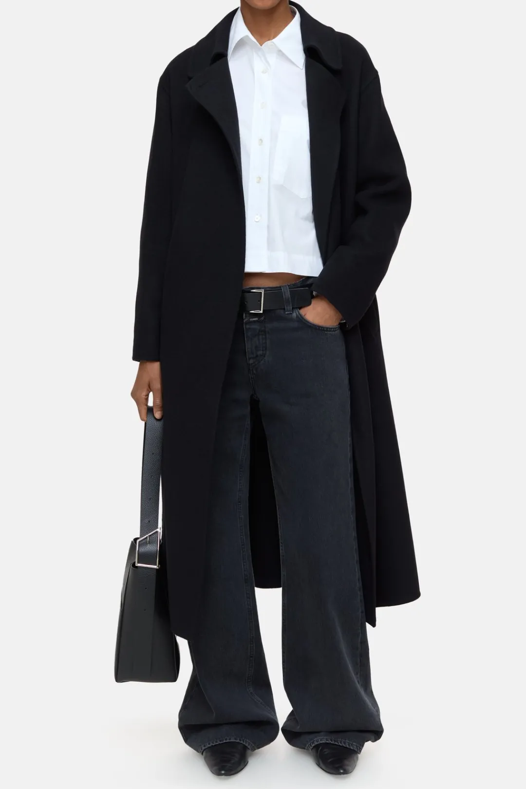 Closed Doubleface coat Black Sale