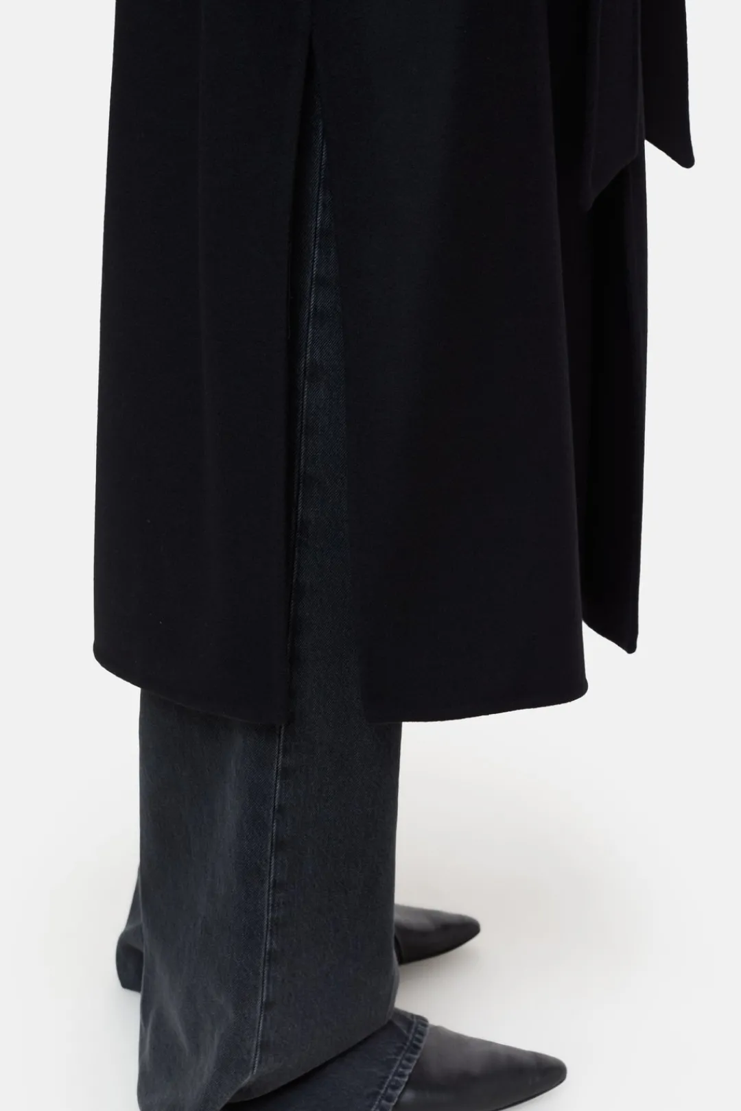 Closed Doubleface coat Black Sale
