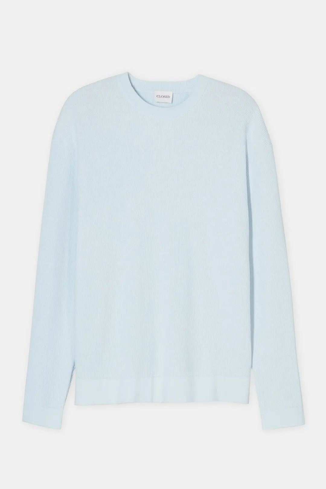 Closed Fine knit jumper Light sky blue Outlet