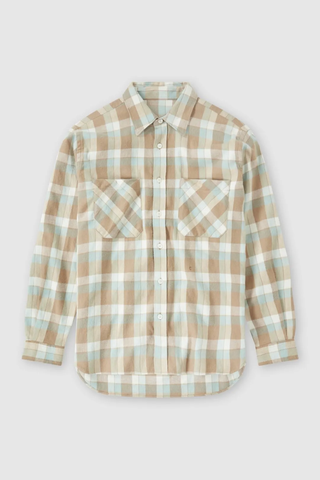 Closed Flannel Shirt glazed green Hot