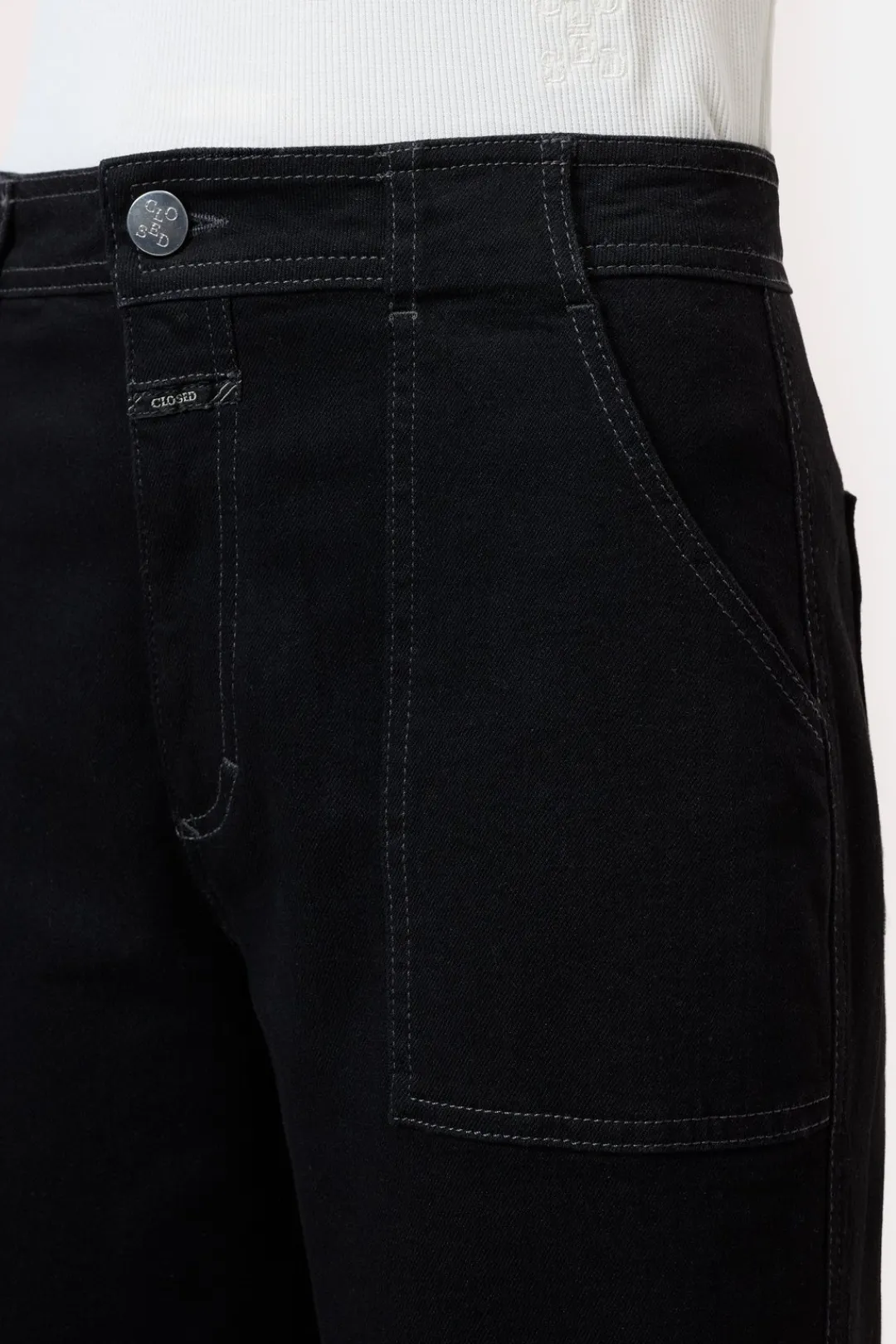 Closed Flared Jeans - Style Name Aria Black Online