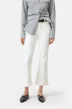 Closed Flared Jeans - Style Name Hi-Sun Ivory Sale