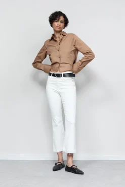Closed Flared Jeans - Style Name Hi-Sun Ivory Sale