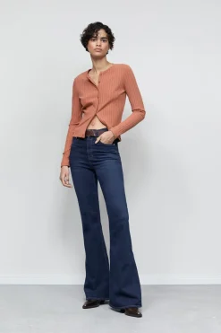 Closed Flared Jeans - Style Name Rawlin Dark blue Discount