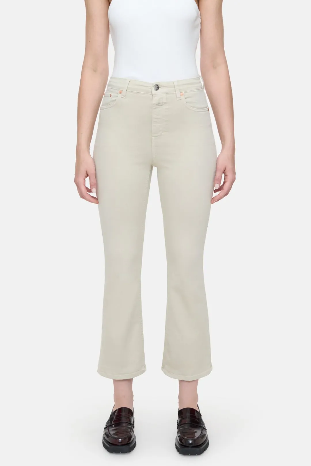 Closed Flared Jeans - Style Name Hi-Sun Sabbia beige Best