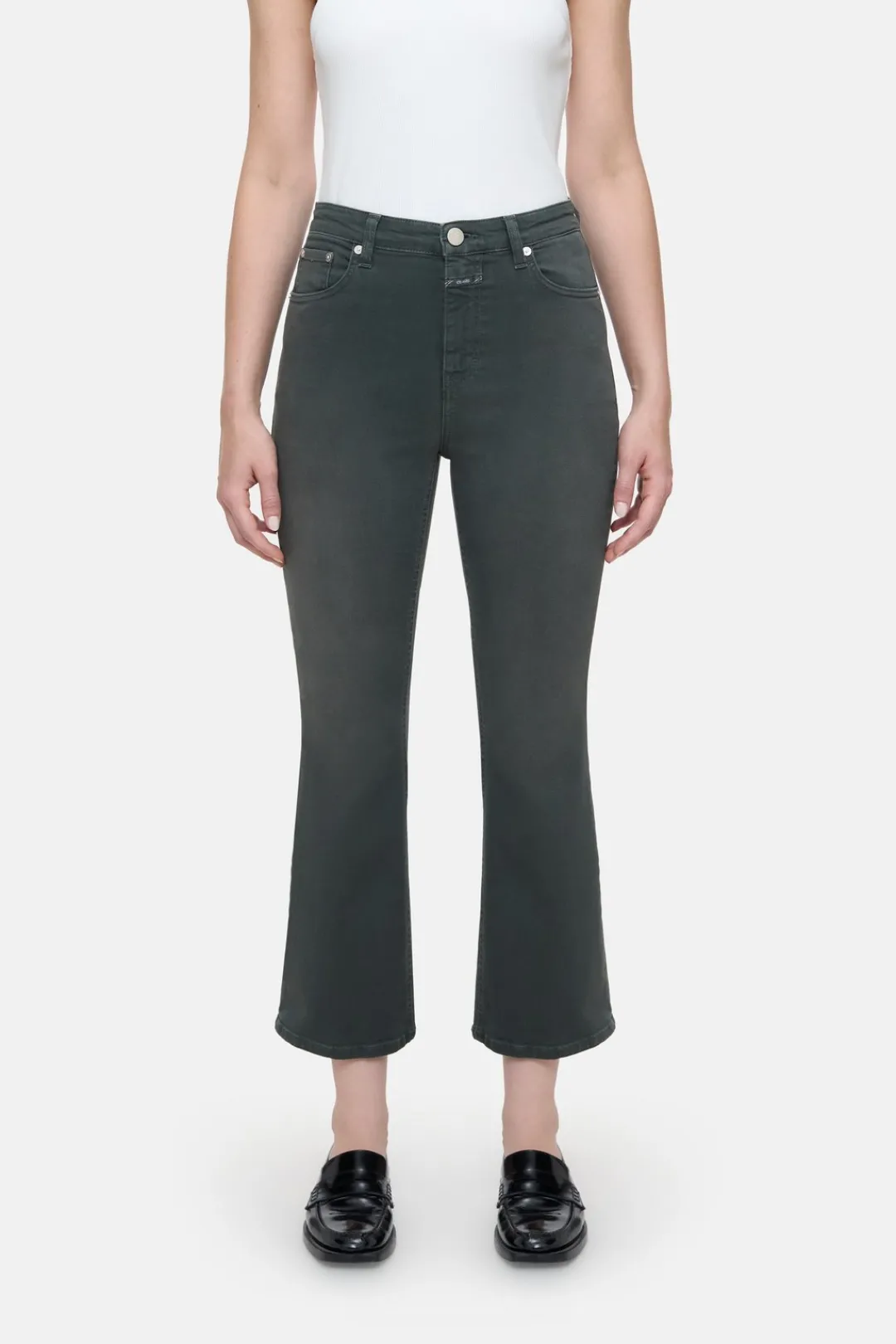 Closed Flared Jeans - Style Name Hi-Sun Pini green Hot
