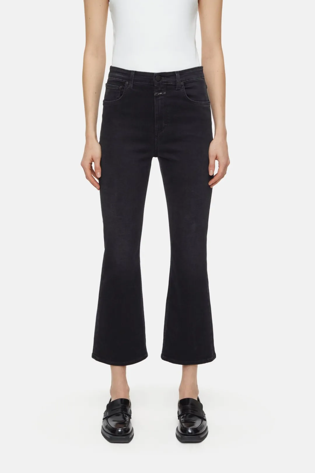 Closed Flared Jeans - Style Name Hi-Sun Dark grey Outlet