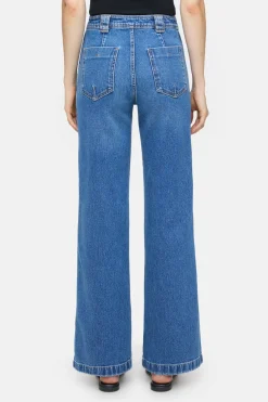 Closed Flared Jeans - Style Name Aria Mid blue New