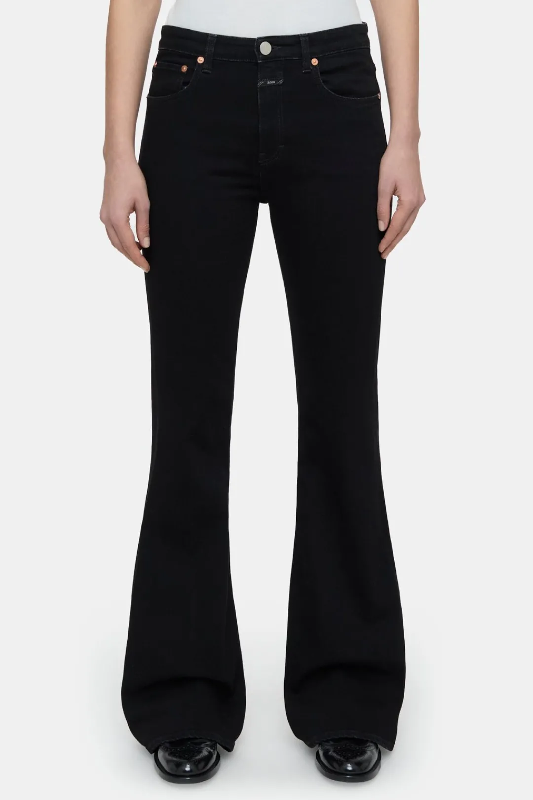 Closed Flared Jeans - Style Name Rawlin Dark grey Best