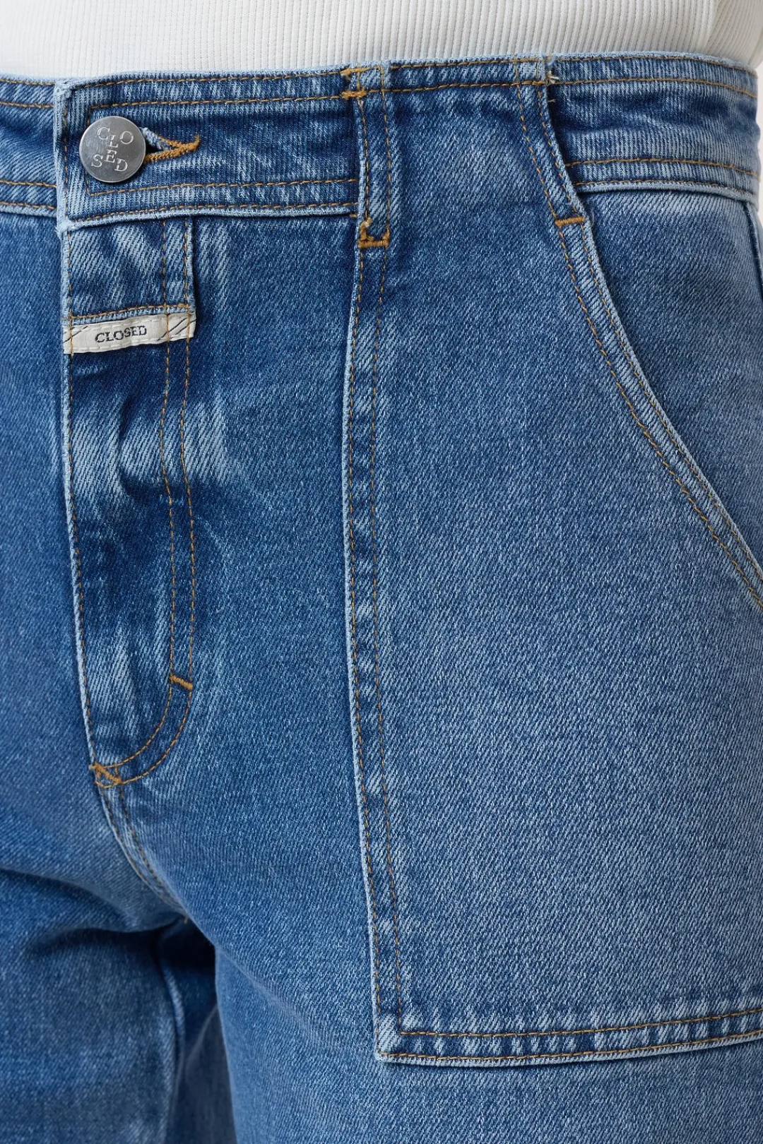 Closed Flared Jeans - Style Name Aria Mid blue Best