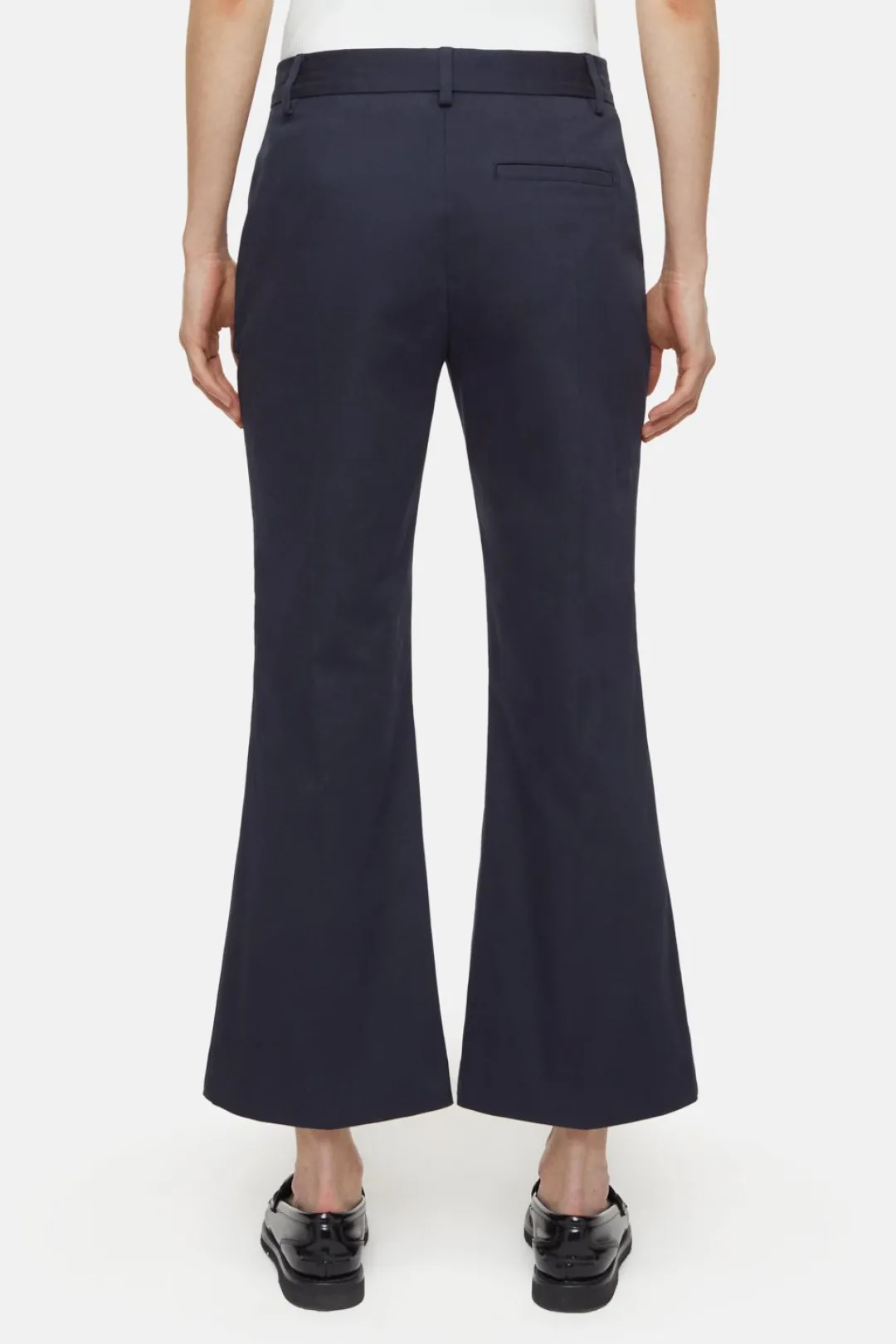 Closed Flared Pants - Style Name Wharton Dark night Outlet