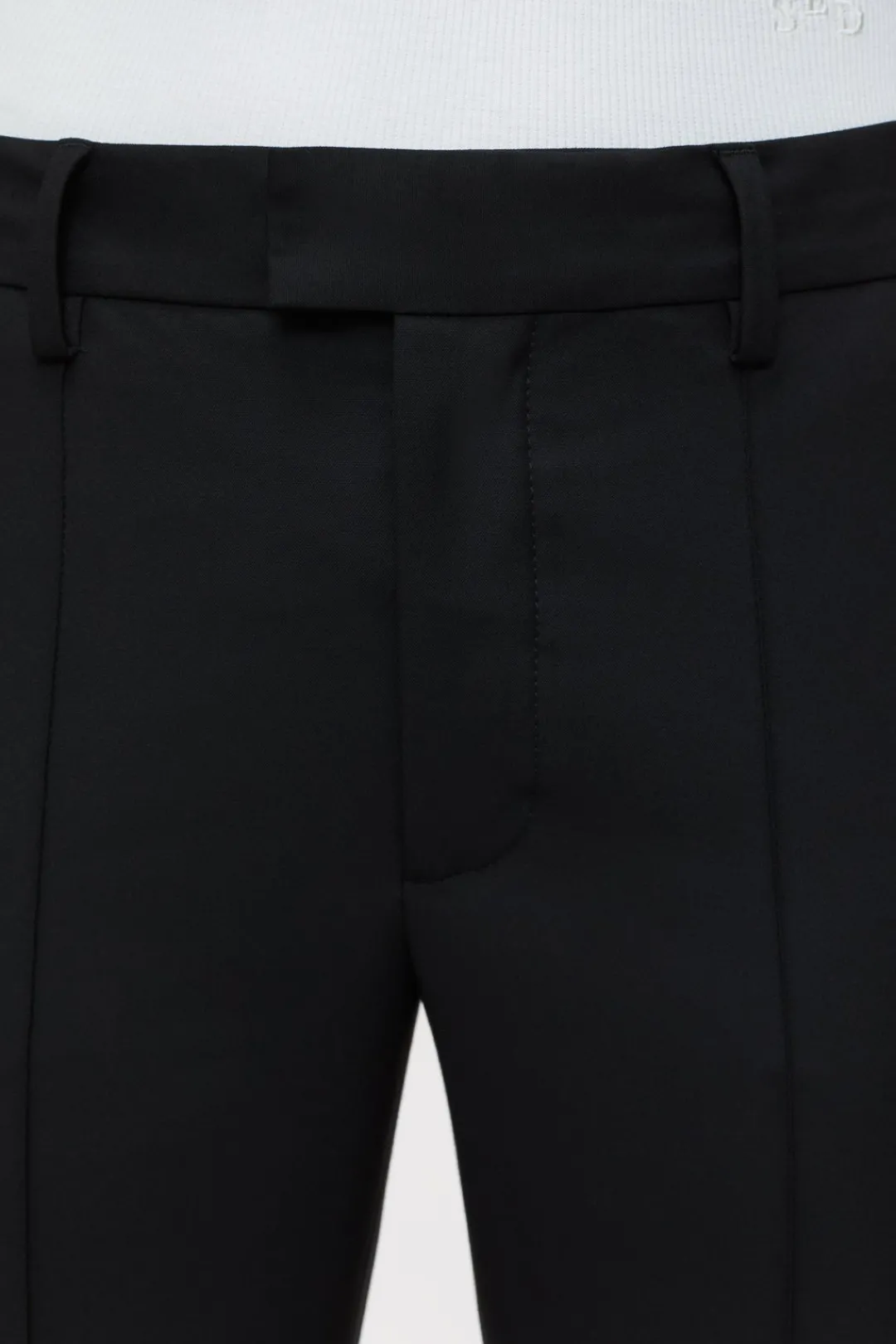 Closed Flared Pants - Style Name Denair Black Discount