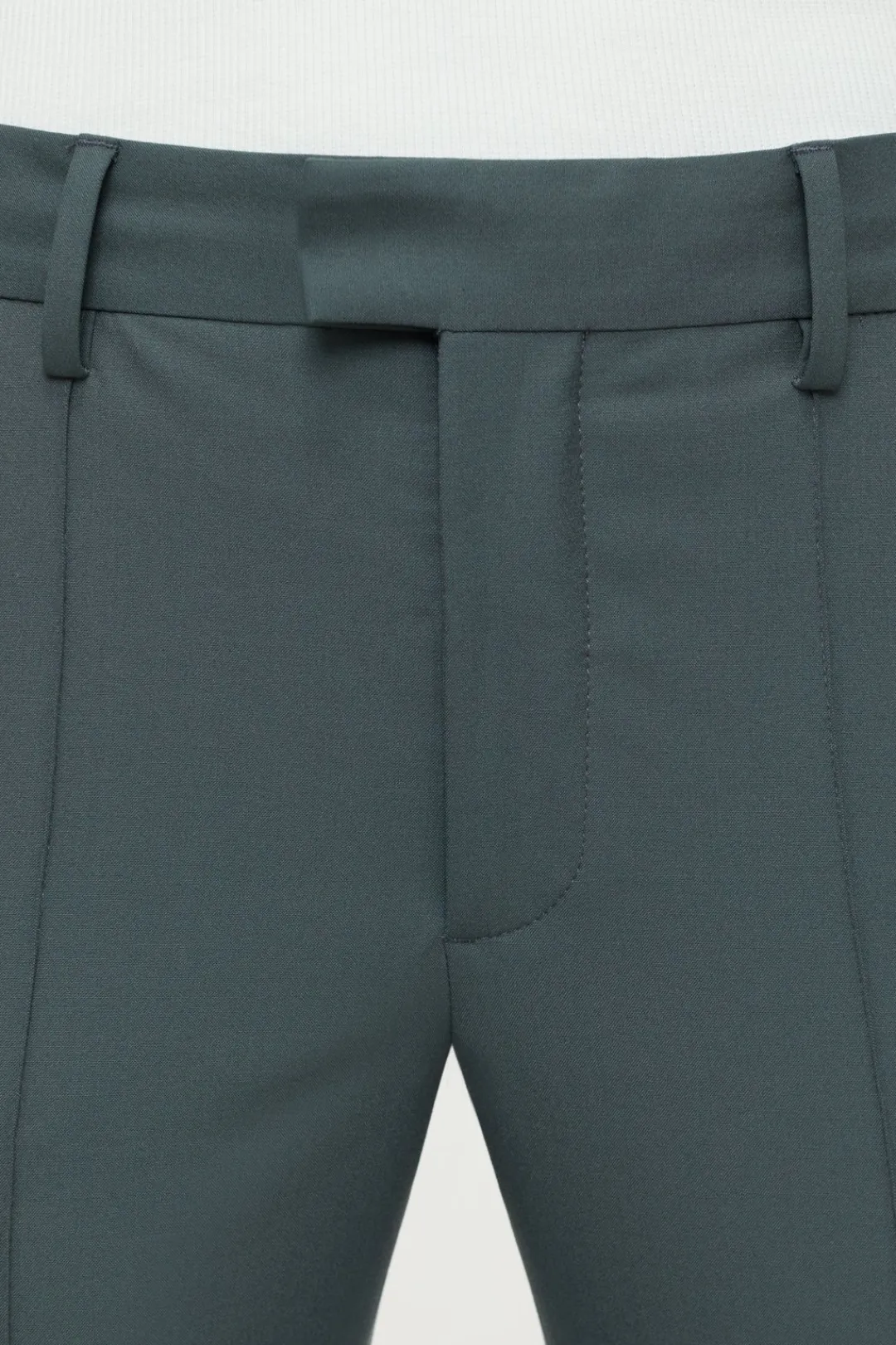 Closed Flared Pants - Style Name Denair Pini green Best