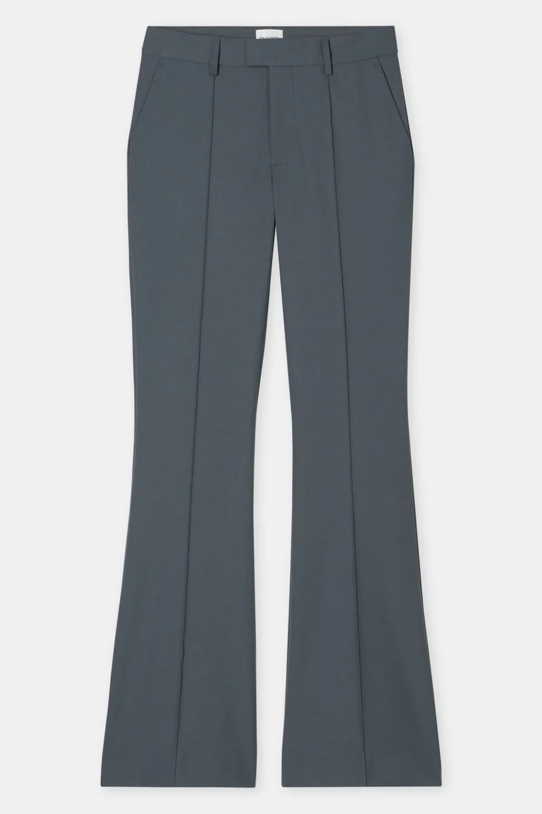 Closed Flared Pants - Style Name Denair Pini green Best