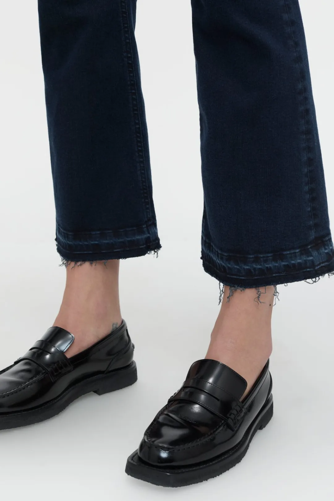 Closed Flared Pants - Style Name Hi-Sun Blue/black Discount