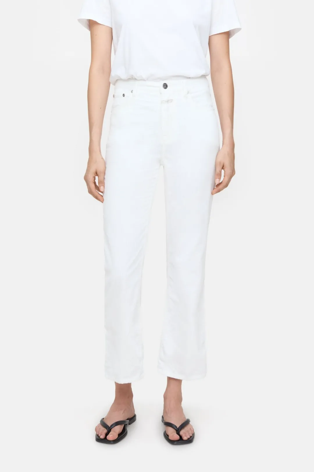 Closed Flared Pants - Style Name Hi-Sun Ivory Sale