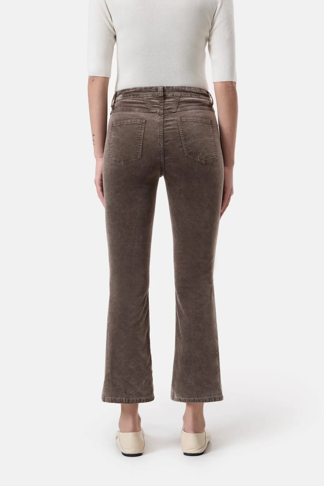 Closed Flared Pants - Style Name Hi-Sun mocha Discount