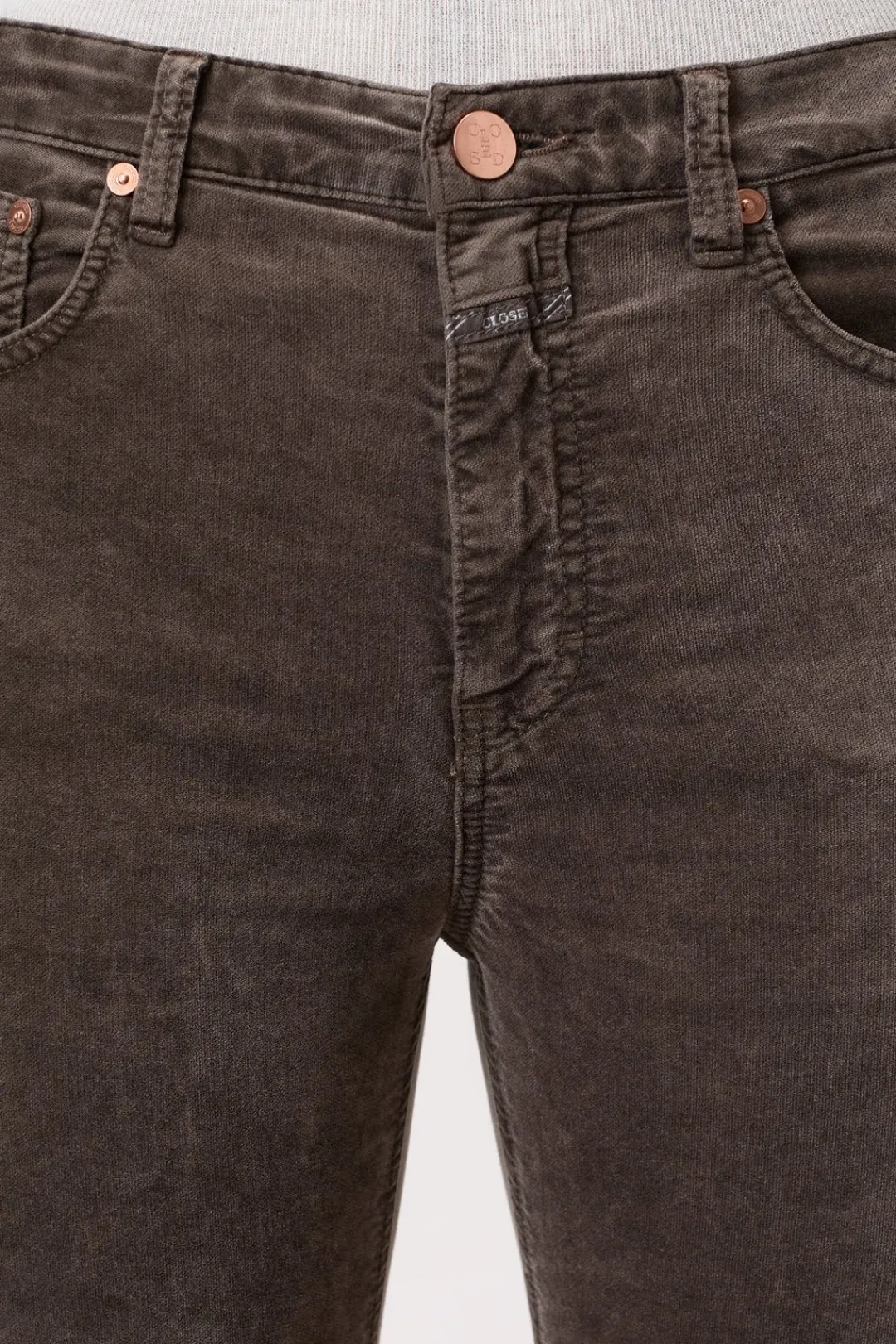 Closed Flared Pants - Style Name Hi-Sun mocha Discount