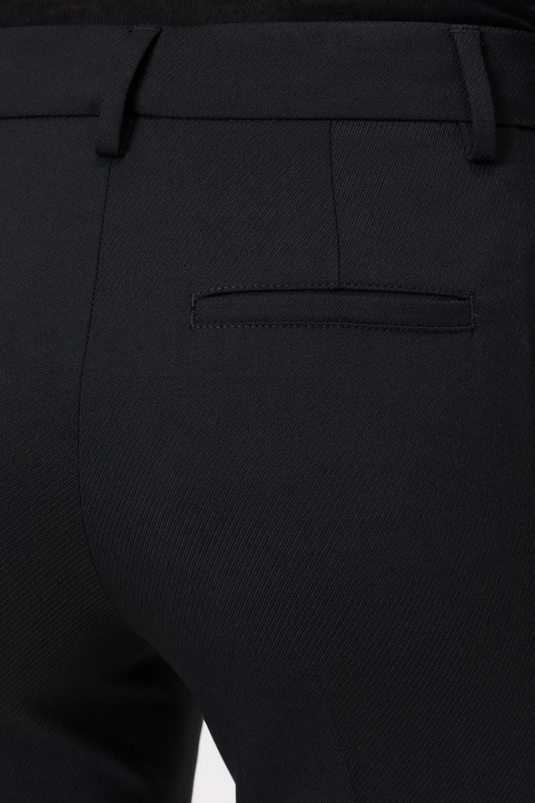 Closed Flared Pants - Style Name Wharton Black Online