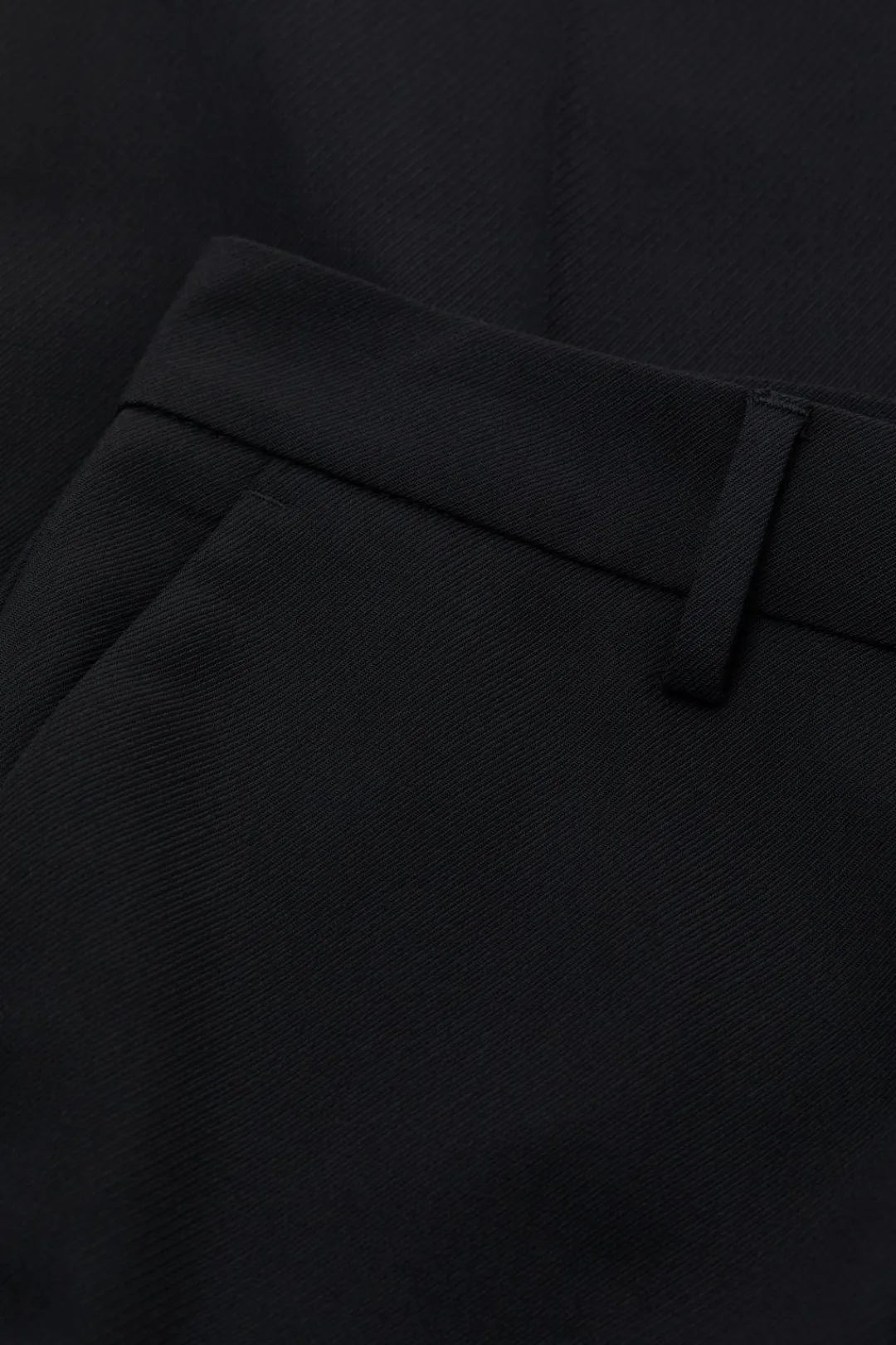 Closed Flared Pants - Style Name Wharton Black Online