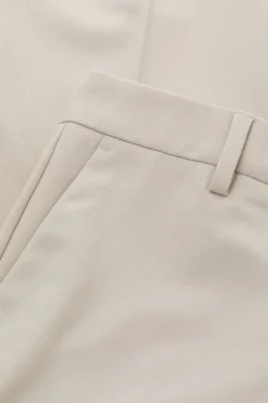 Closed Flared Pants - Style Name Wharton Pearl beige Best