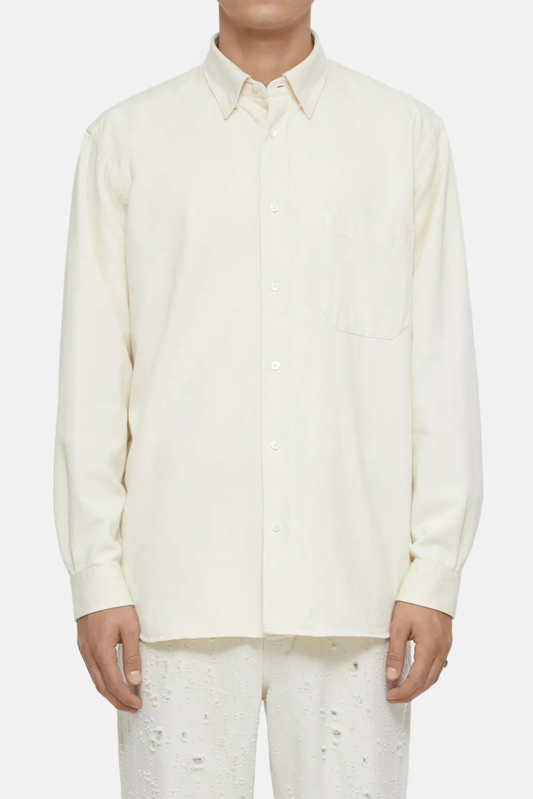Closed Formal Army Shirt Ecru Best