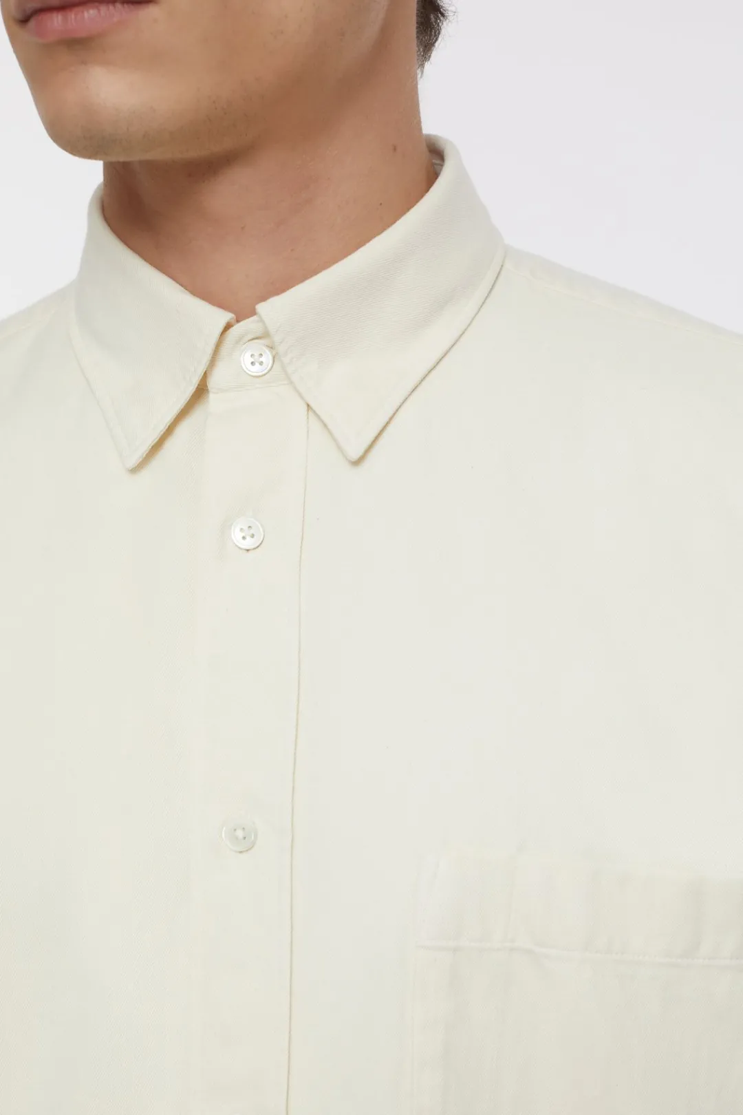Closed Formal Army Shirt Ecru Best