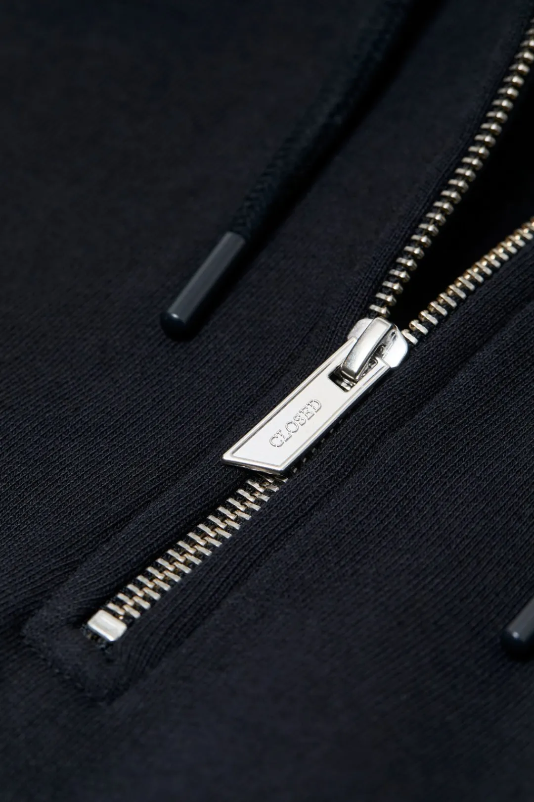 Closed Half-Zip Hoodie Black Outlet