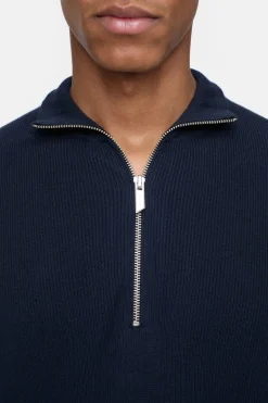 Closed Half-zip-pullover Dark night Discount