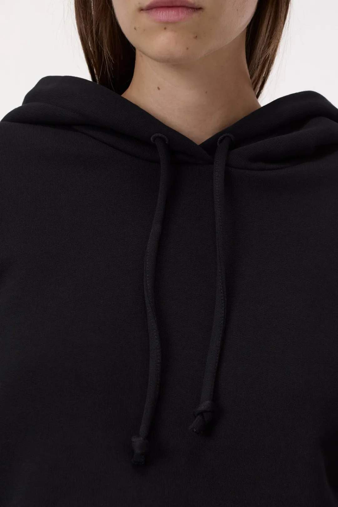 Closed Hoodie made from organic cotton Black Hot