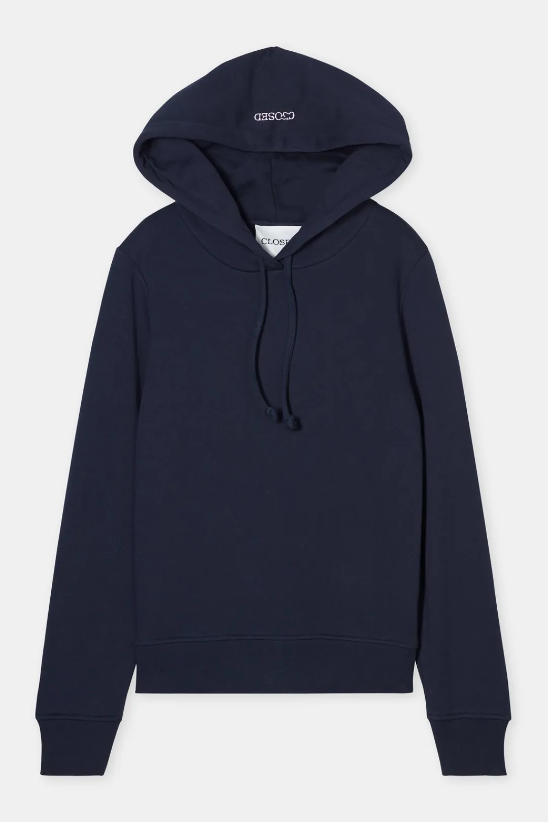 Closed Hoodie made from organic cotton Dark night