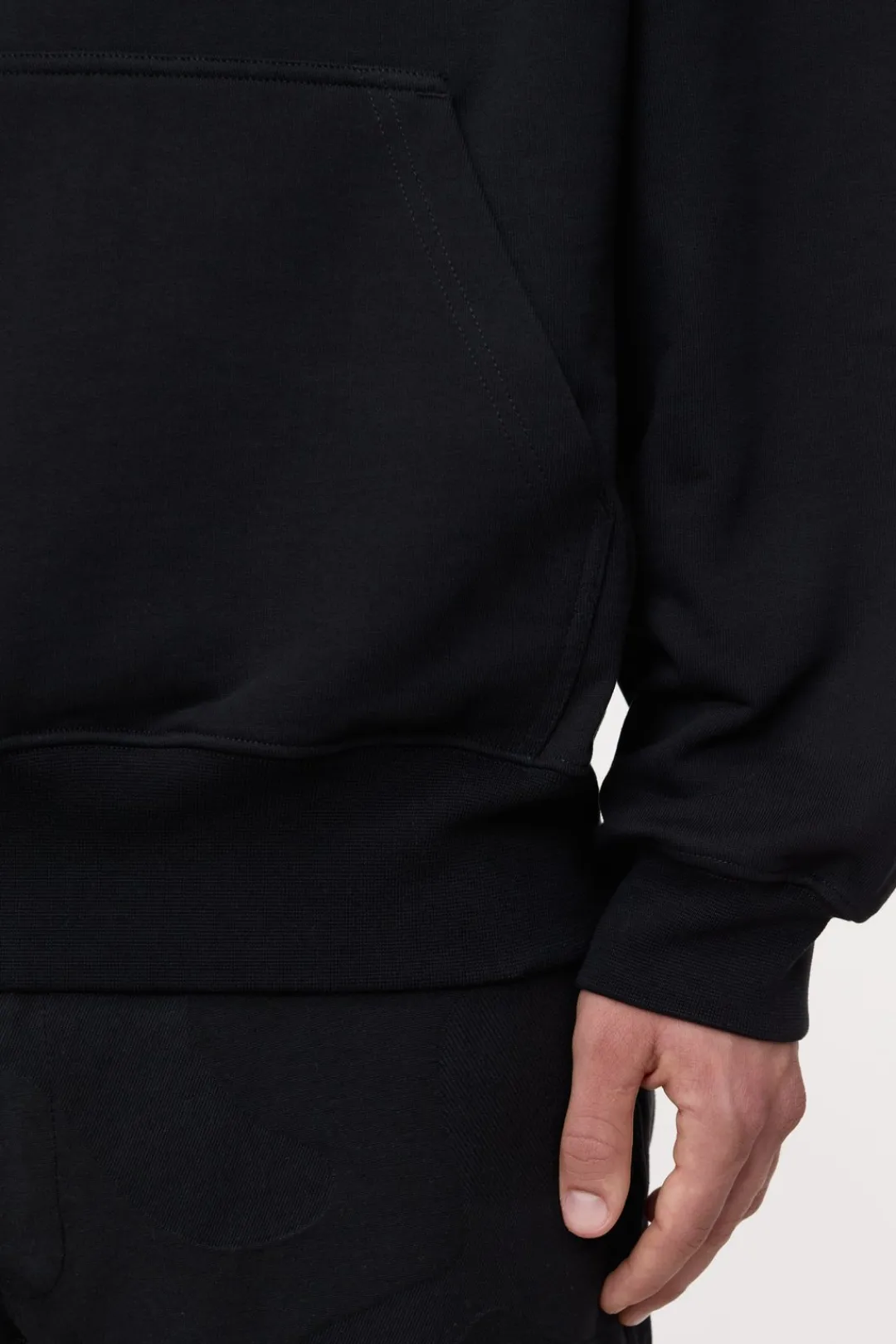 Closed Hoodie with logo Black Hot